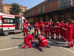 Croce Rossa: lezione pratica per i 60 futuri volontari