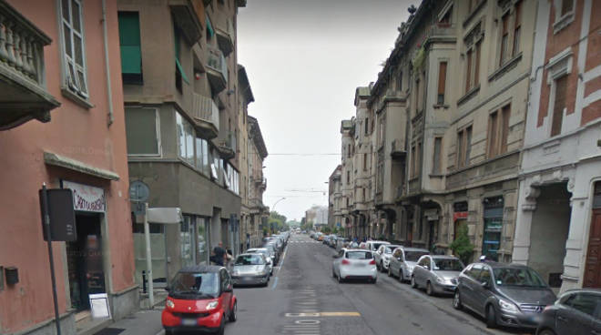 Via Cavour a Piacenza