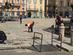 I richiedenti asilo al lavoro in Piazza Cavalli