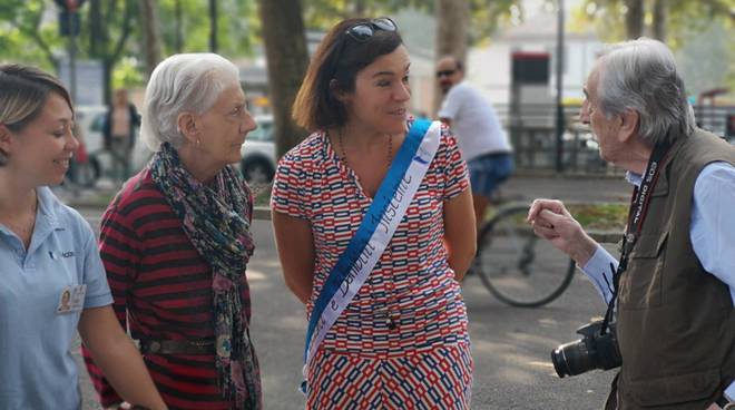 La vicepresidente Gualmini visita il centro Bambini-Anziani del Facsal