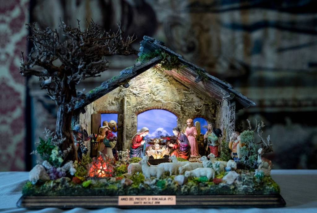 Il presepe di Roncaglia al Quirinale