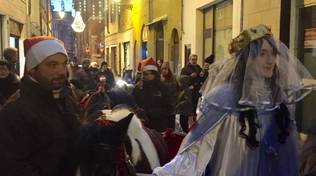 Arriva S. Lucia in centro a Piacenza