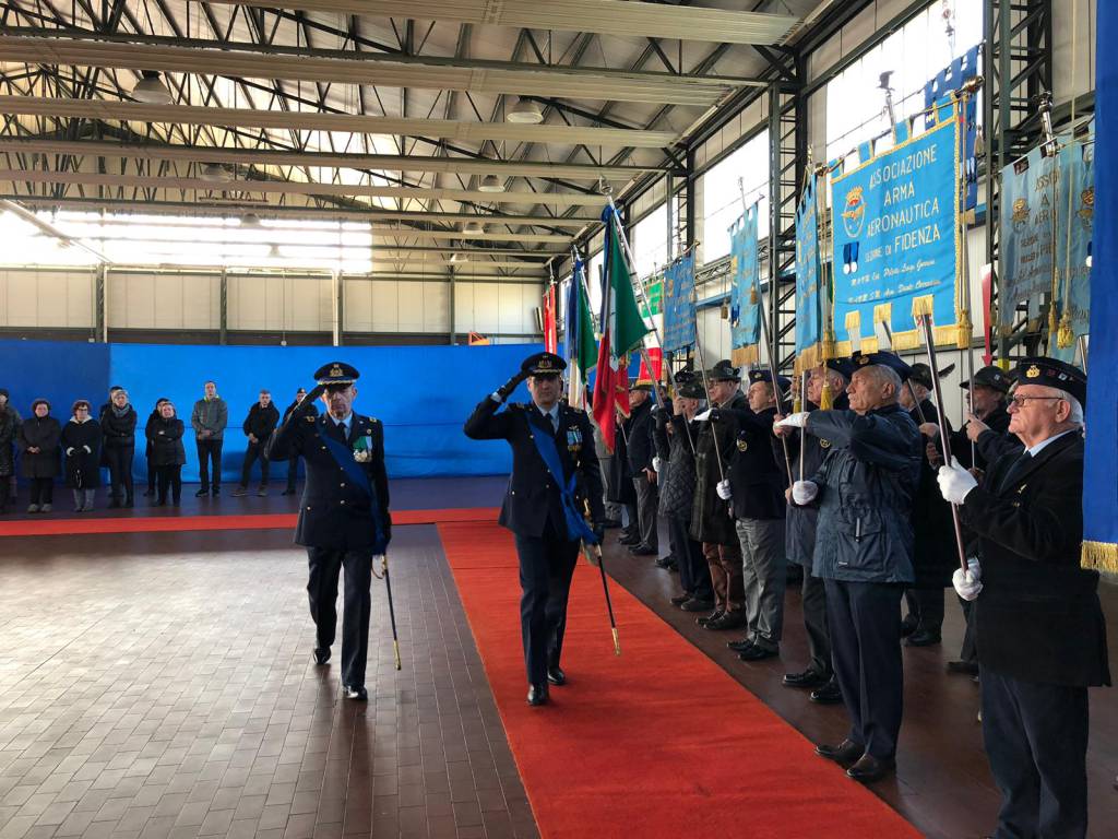 Cambio della guardia al comando dell'aeroporto di San Damiano