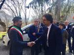 Il Ministro Toninelli alla diga del Molato