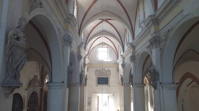 Il sopralluogo del sindaco alla chiesa del Carmine