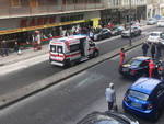 L'incidente in via Genova