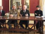 La presentazione della cerimonia in Prefettura