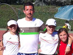 L'Under 12 femminile della Vittorino con il maestro Garberi