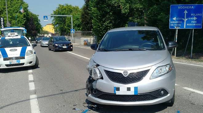 Incidente in prossimità di Castel San Giovanni 