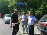 L'intervento della polizia locale in Trebbia