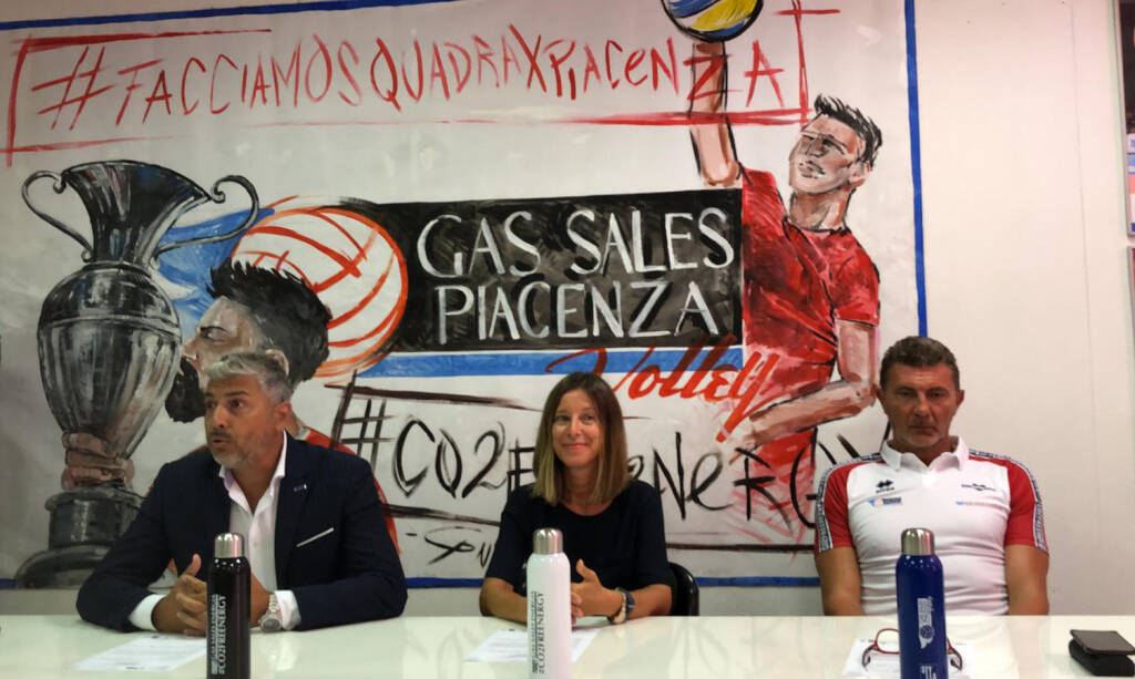 Primo giorno per la nuova Gas Sales Piacentini, venite al Palabanca: ci  divertiremo 