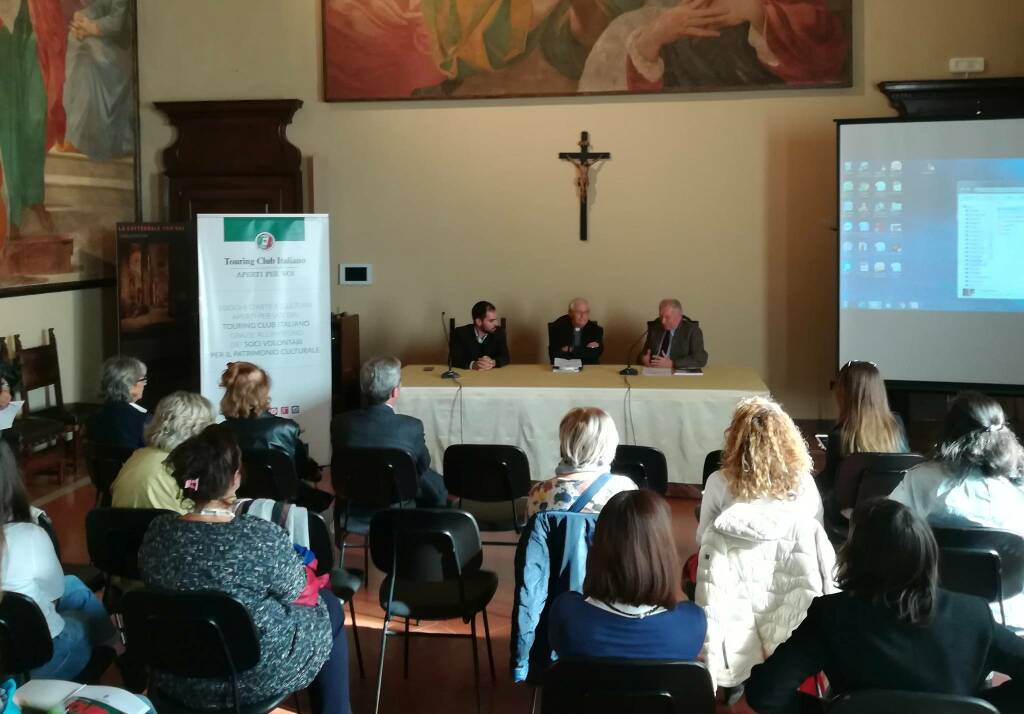 Conferenza stampa presentazione collaborazione Touring Club e Diocesi 