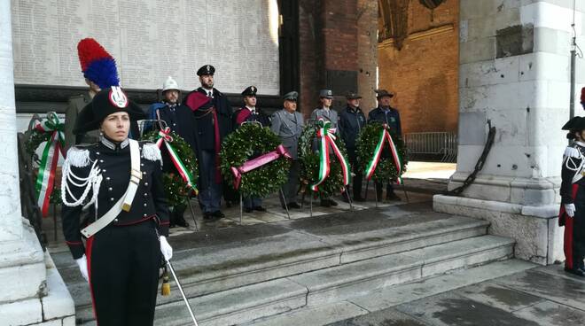 Celebrazione della Giornata dell'Unità Nazionale e delle Forze Armate