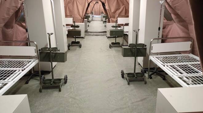 L'ospedale da campo dell'Esercito