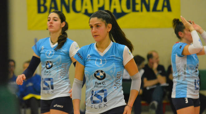 Nella foto (Pallavolo San Giorgio), Chiara Tonini