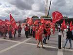 FpCgil protesta a Cotignola (Ravenna)