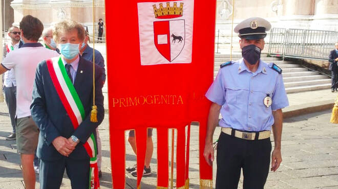 Sergio Pecorara alla commemorazione della stage di Bologna