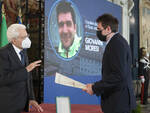 L'onorificenza consegnata a Giovanni Moresi (foto dal sito del Quirinale)