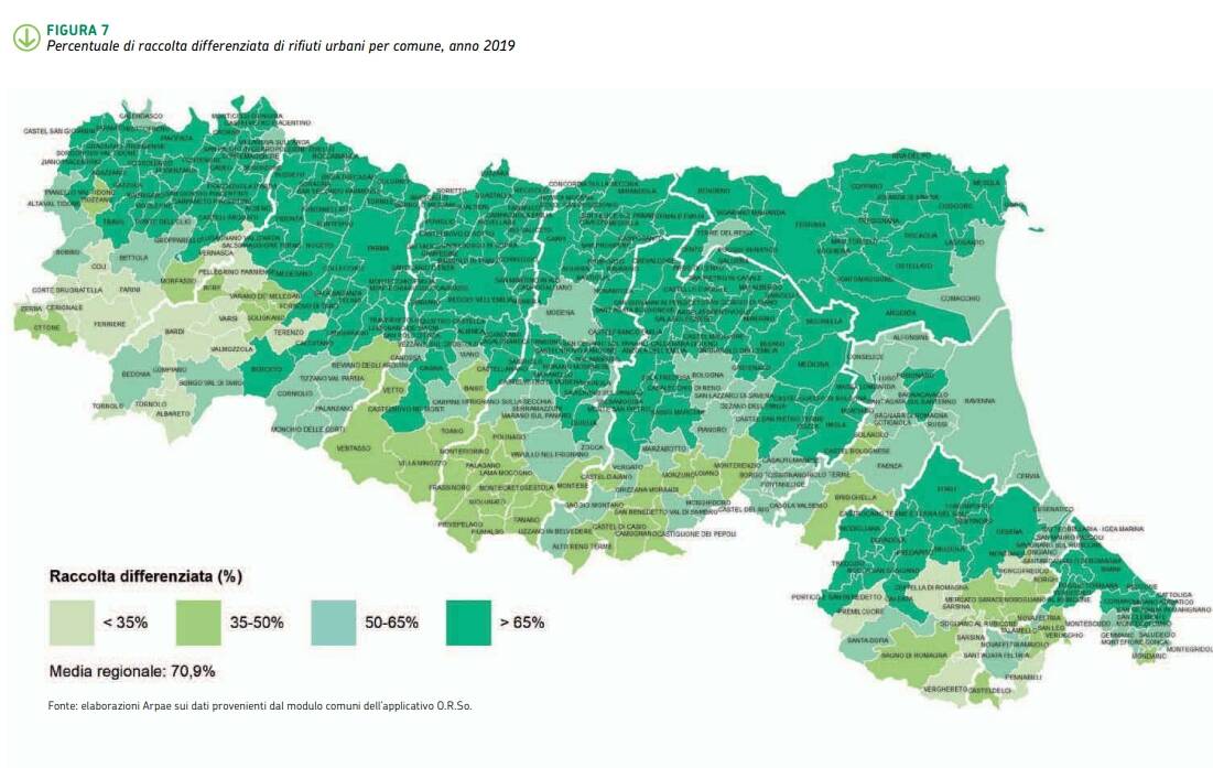 Mappa rifiuti 2019