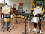 Percussioni del Conservatorio Nicolini a Calendasco