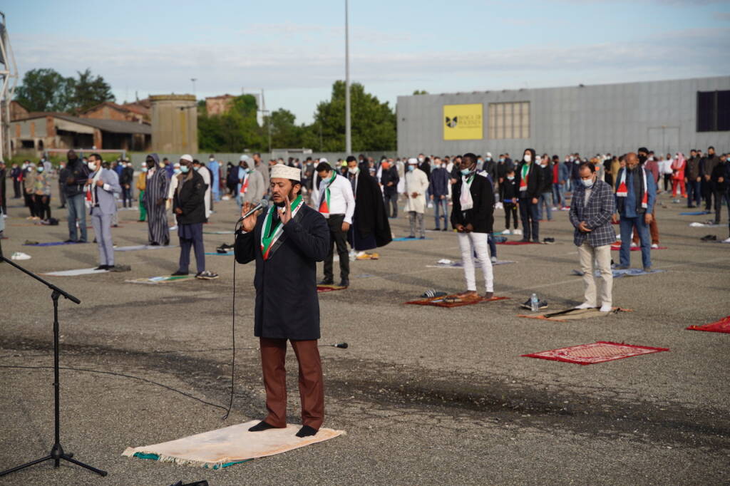 La cerimonia del Ramadan a Piacenza Expo