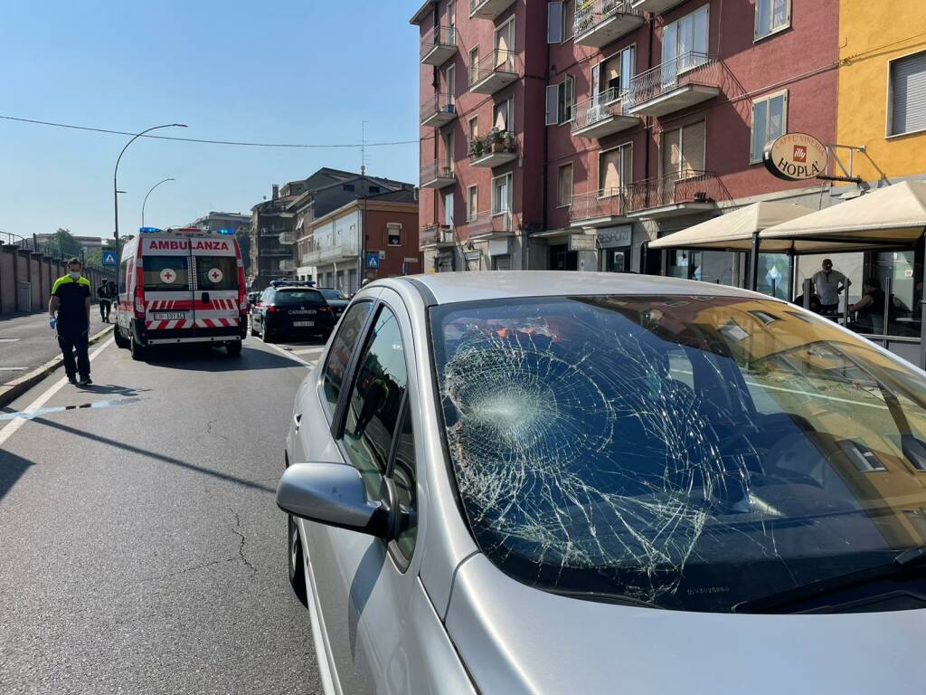 Incidente via XXIV maggio ciclista investita