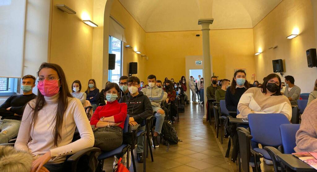 Debutto matricole sede piacentina Corso Infermieristica dell’Università di Parma - 2021