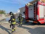 Camion perde gasolio Strada Gragnana