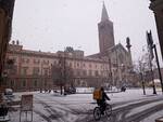 neve rider piazza Duomo