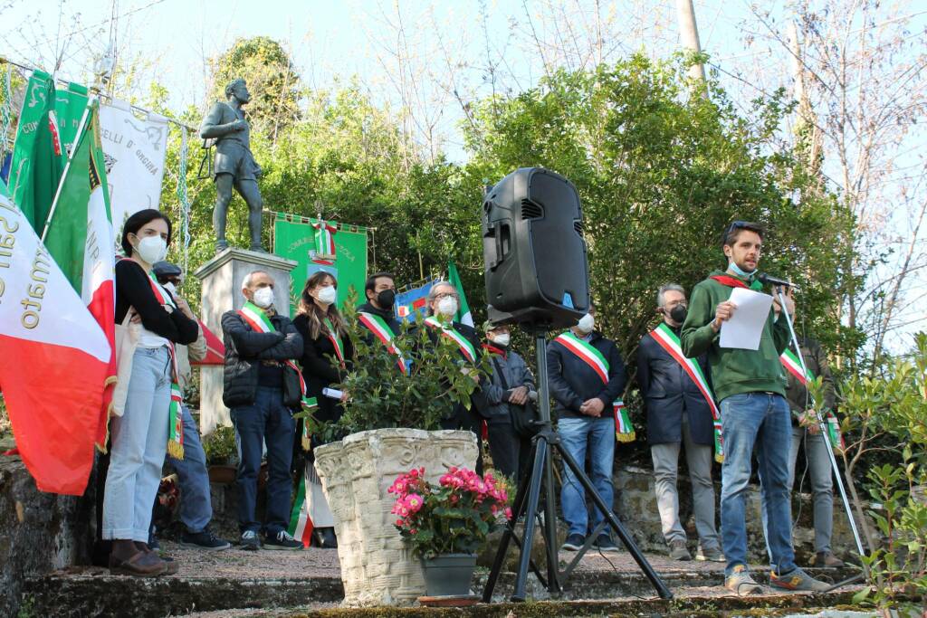 La commemorazione della battaglia di Monticello