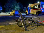 Incidente San Nicolò ciclista investita