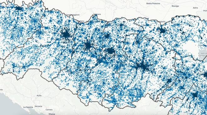 Mappa banda larga