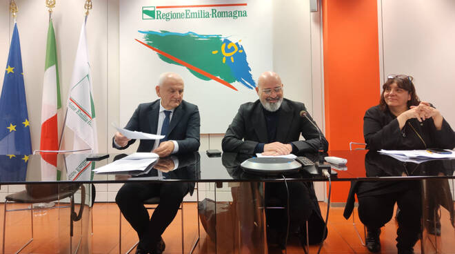 Colla, Bonaccini e Salomoni