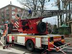 incendio piazzale Milano vigili del fuoco