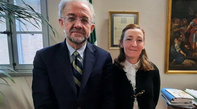 Monica Patelli e Stefano Brusati