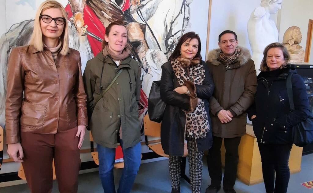 Monica Patelli visita al Cassinari