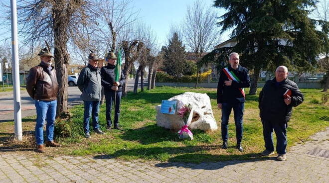 commemorazione vittime covid Gossolengo