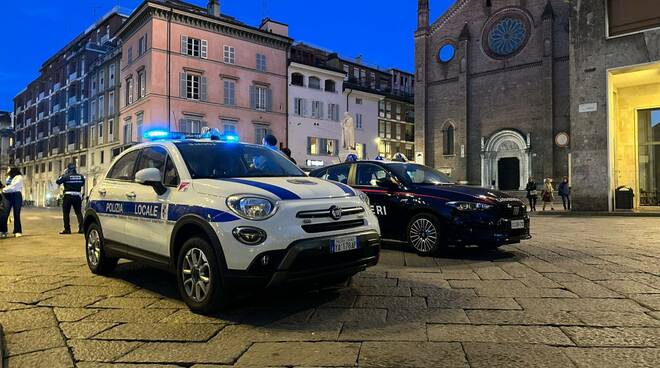 polizia locale e carabinieri