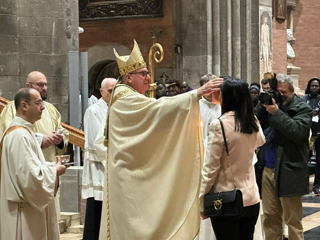 La messa di Pasqua in Cattedrale