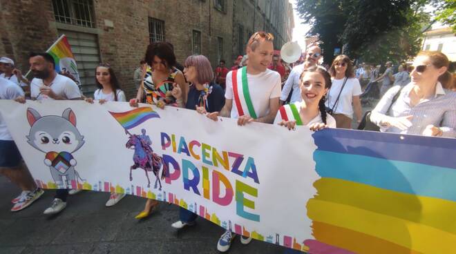 Zangrandi e Ferrari al Piacenza Pride