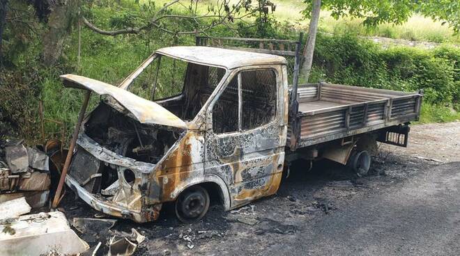 incendio camion Bobbio