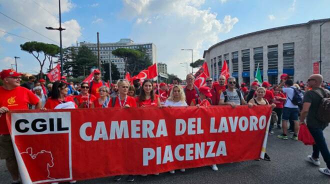 Cgil Piacenza La via Maestra Roma