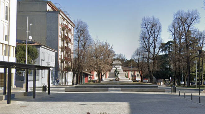 Piazza Caduti a Fiorenzuola