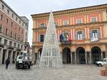 albero di Natale in piazza Mercanti