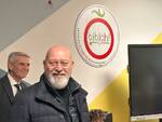 Stefano Bonaccini in visita all'istituto comprensivo "Parini" di Podenzano