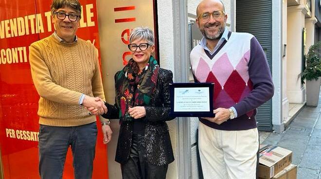 Il monello negozio premiato Confocommercio