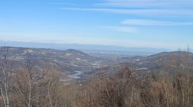 Panorama Val Trebbia dicembre 23