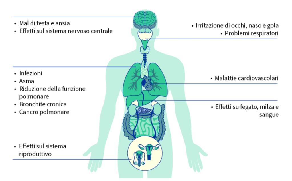 inquinamento salute