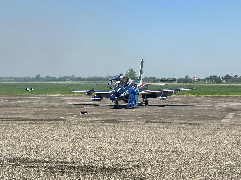 Frecce tricolori a San Damiano