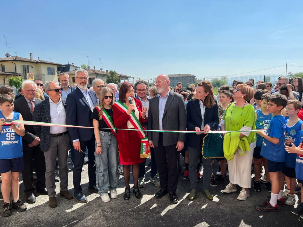 Il nuovo palazzetto dello sport di Gragnano